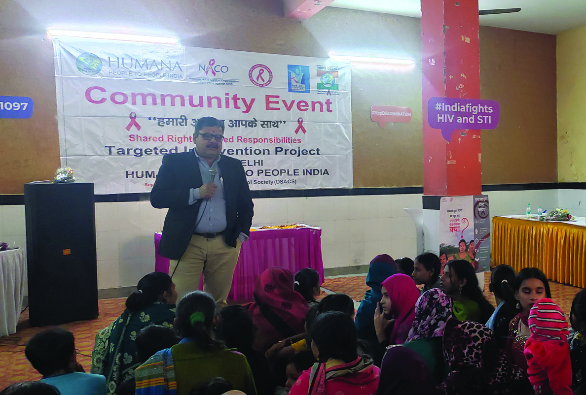 Project Hope’s Community Awareness Event in Delhi
