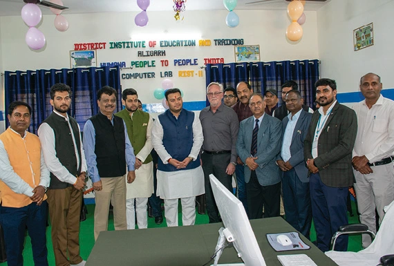 NeTT Computer Lab Inaugurated at DIET, Aligarh