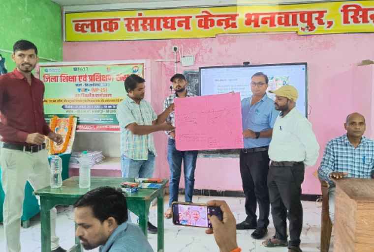 STEAM Workshop organised at NeTT Siddharthnagar, UP