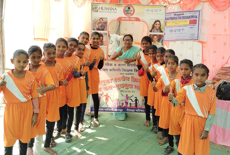 HPPI’s Kadam Programme Yavatmal, Maharashtra co-hosted the block-level sports and cultural event with the block education department on 7th to 8th February 2025 in Darwha Block. The event was attended by the Hon'ble Shri Sanjay Babu Rathore (Minister of Soil & Water Conservation, Maharashtra), along with other block officials, teachers and students.