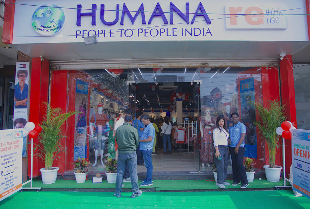 Humana People to People India (HPPI) inaugurated its first Thrift Fashion Shop at Sadar Bazar, Gurugram on 21 February 2026. The shop was inaugurated by Sachin Dewatwal (Councillor of the Municipal Corporation Gurugram), alongside Dr Padma (Chairperson & Director, HPPI) and Snorre Westgaard (CEO, HPPI). 
Through this Thrift Fashion Shop, HPPI aims to minimise environmental impact and make the best possible use of already-produced clothing by collecting, sorting and reselling garments.