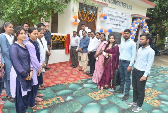 On 18 July 2026, Dr. Pawan Sachan, Joint Director, SCERT, Uttar Pradesh, and Snorre Westgaard, Chief Executive Officer, Humana People to People India inaugurated the Computer Lab at the District Institute of Education and Training (DIET), Pukhrayan, Kanpur Dehat. The inauguration was attended by government officials, DIET faculty, student teachers, and project representatives, marking an important milestone in strengthening teacher education in Uttar Pradesh.  